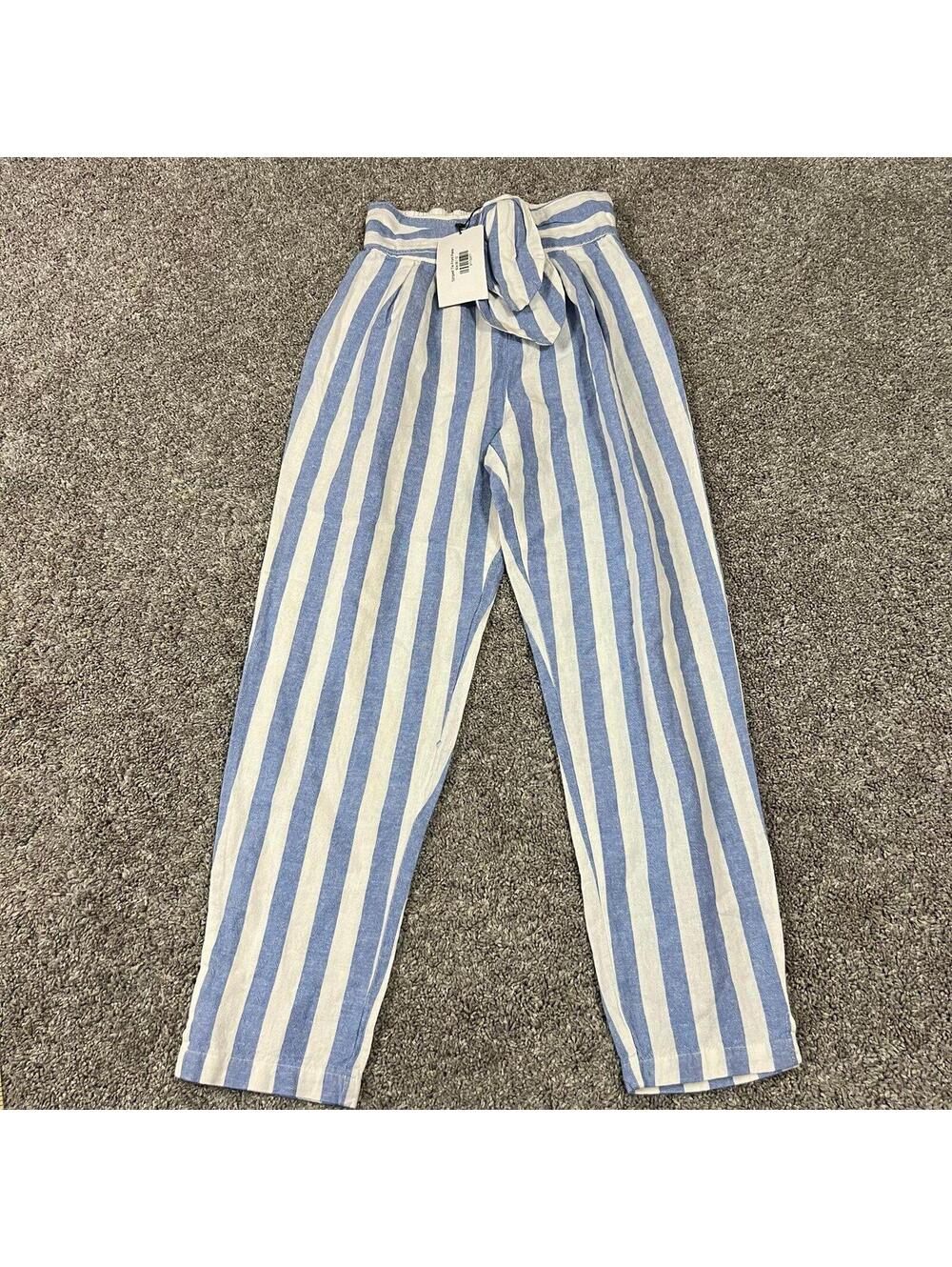 Habitual Kid Boutique Girl's Youth Stripped Pants size 12 NWT